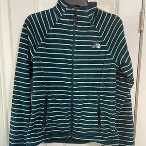 Women’s soft Fur North Face Jacket size Small